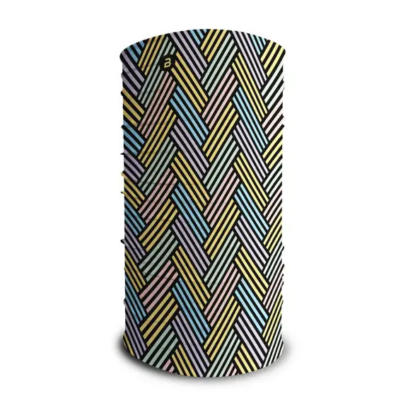 Multifunkční šátek Bosa Lines black