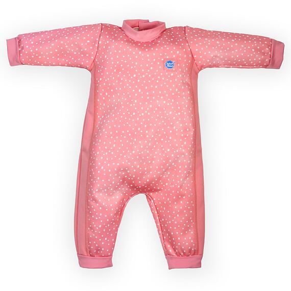Dětský neoprenový UV overal Splash About Pink Dotty