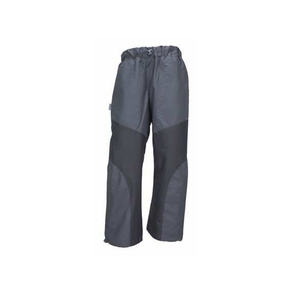 Dětské šusťákové kalhoty Fantom outdoor černo šedé