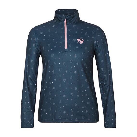Dětská funkční mikina Ziener Jilas Jr snowcrystal print