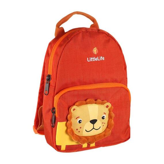 Dětský batoh s bezpečnostním vodítkem LittleLife Friendly Faces Toddler Backpack Lion 2 l