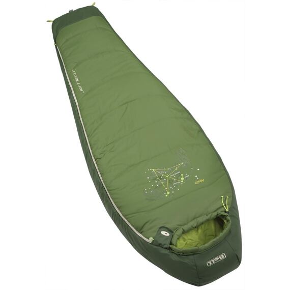 Spací pytel Boll Stellar eucalyptus/forest green do 177 cm