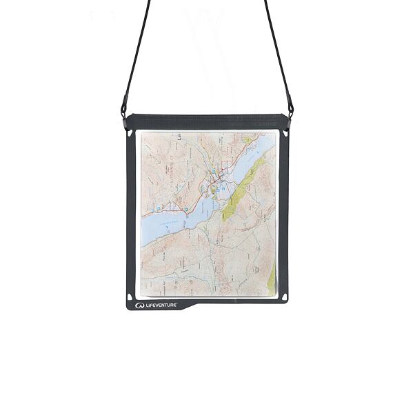 Vodotěsné pouzdro na mapy Lifeventure Waterproof Map Case grey