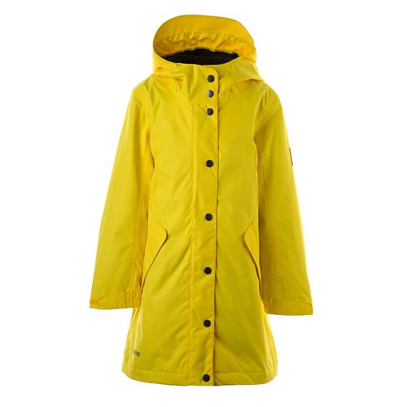 Dívčí nepromokavý kabát Huppa Janelle yellow 40g