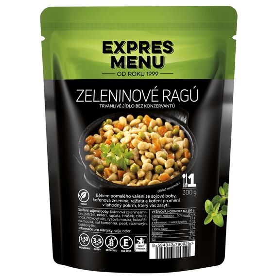 Zeleninové ragú Expres menu 1 porce