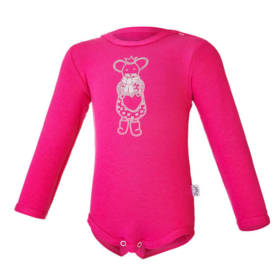 Dětské body Little Angel smyk DR obrázek Outlast® - růžová