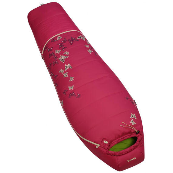 Dětský spací pytel Boll Patrol Lite fuchsia růžový ROSTOUCÍ do 155 cm