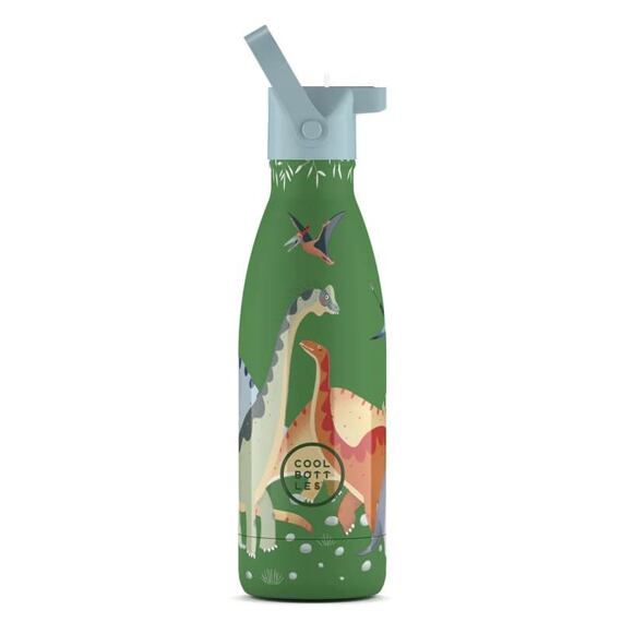 Dětská termoska Cool Bottles Kids 3D Jurassic Era třívrstvá 350 ml