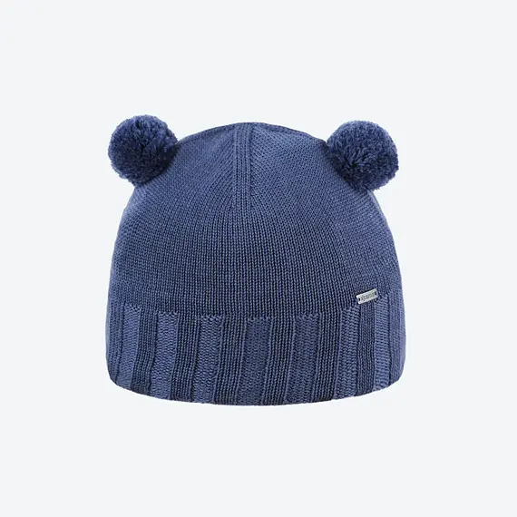 Dětská pletená merino čepice Kama B102 světle modrá