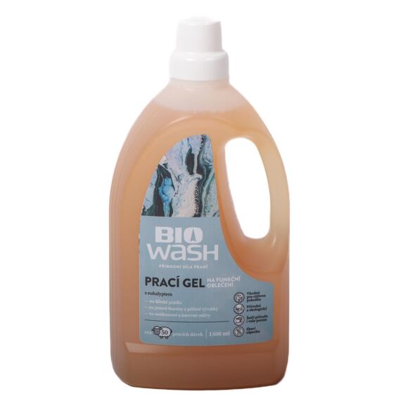Prací prostředek na funkční oblečení Biowash eukalyptus 1,5 l