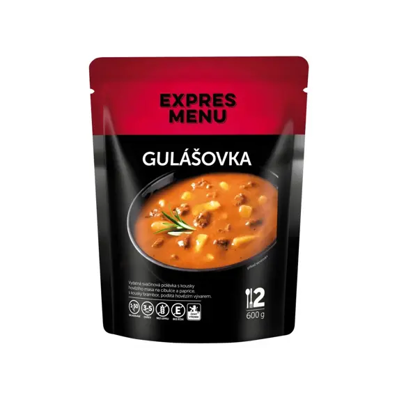 Gulášová polévka Expres menu 2 porce