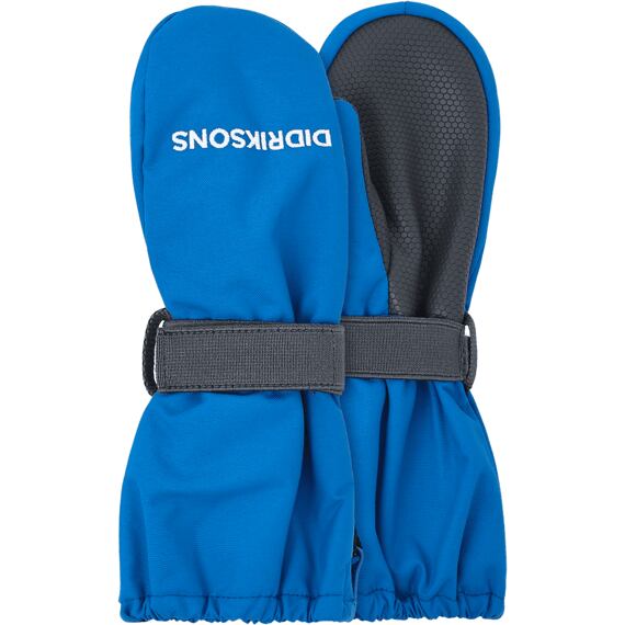 Dětské zimní rukavice Didriksons Biggles Zip sapphire blue - celorozepínací palčáky
