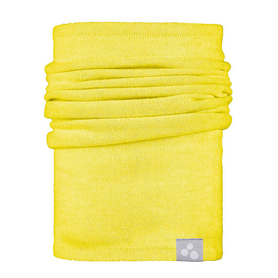 Pletený nákrčník/tubus Huppa Noel s merinem yellow