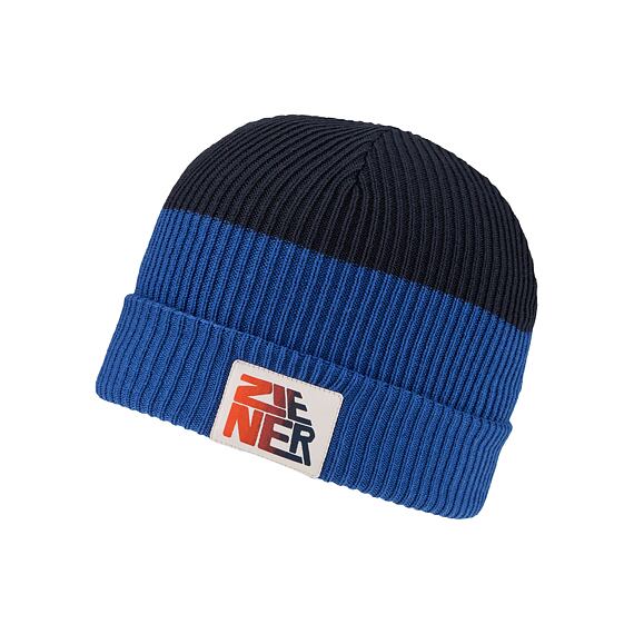 Dětská zimní čepice Ziener Ikadello Jr - cobalt blue