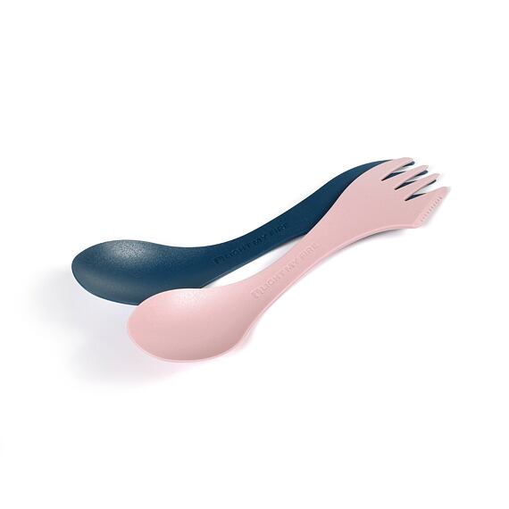 Cestovní příbor Light my fire Swedish Spork original 2-pack hazyblue/dustypink