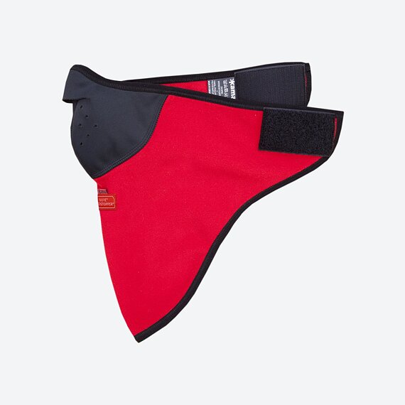 Sofsthellová maska Kama MW15 WINDSTOPPER® Červená