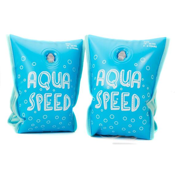 Dětské plavecké rukávky Aqua Speed s látkou uvnitř blue
