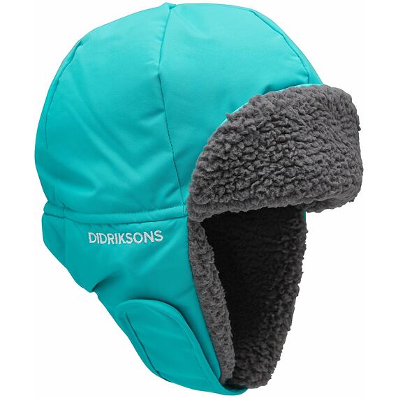 Dětská zimní čepice Didriksons Biggles peacock green