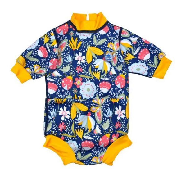 Dětské neoprénové UV body s krátkým rukávem Splash About Garden Delight