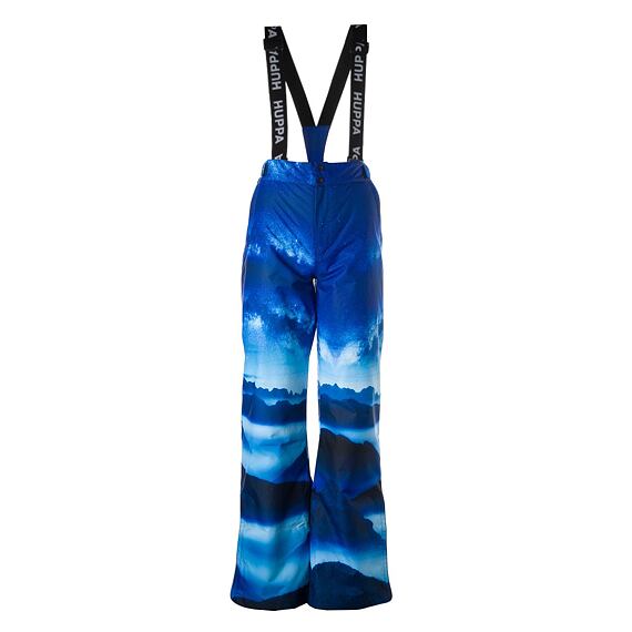 Juniorské lyžařské kalhoty Huppa Scott 2 navy pattern