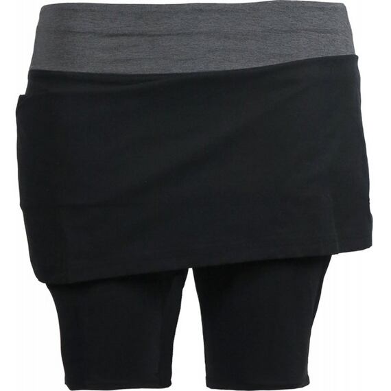 Dámská funkční sukně SKHOOP s vnitřními šortkami Outdoor Skort black