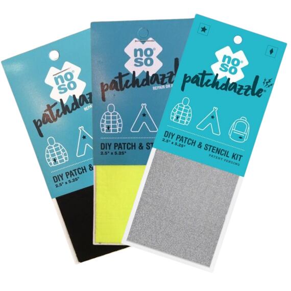 Záplata Noso Patches Patchdazzle Kit vystřihni si sám - různé barvy