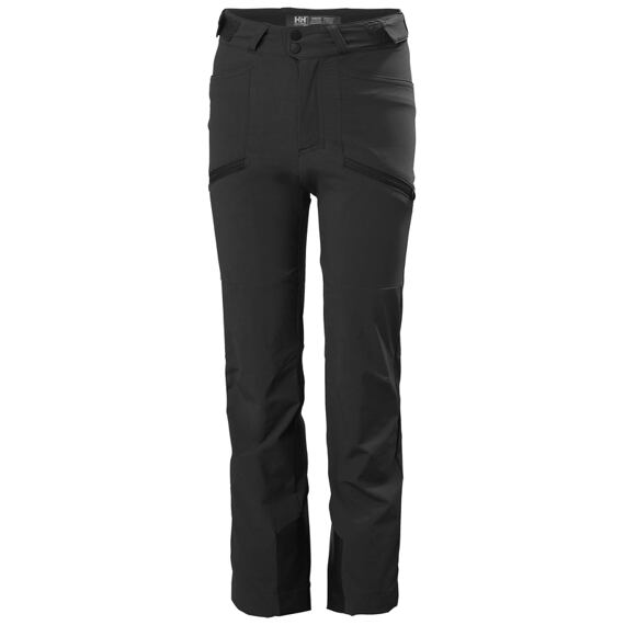 Juniorské rostoucí softshellové kalhoty Helly Hansen JR Loen light - ebony