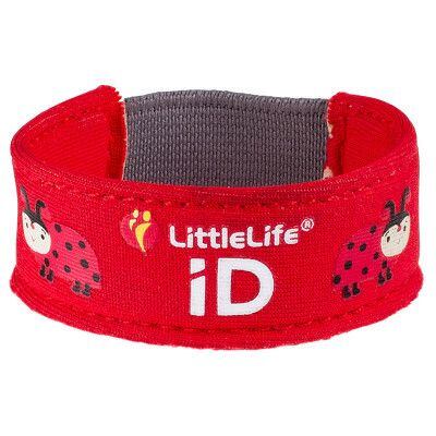 Dětský identifikační náramek LittleLife Safety ID strap ladybird