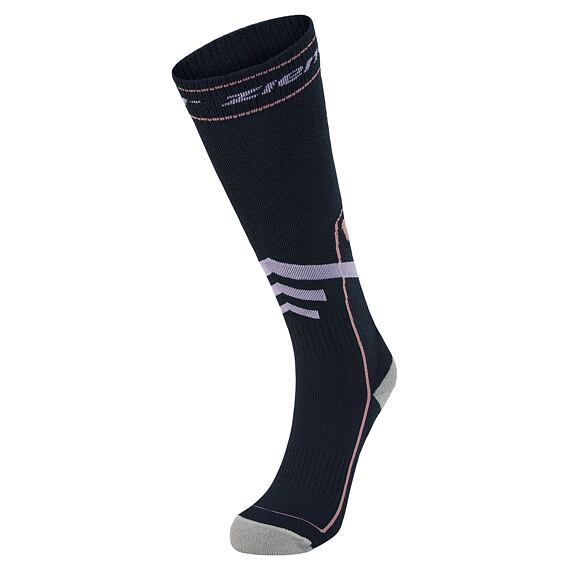 Funkční podkolenky na lyže s merinem Ziener pink vanilla