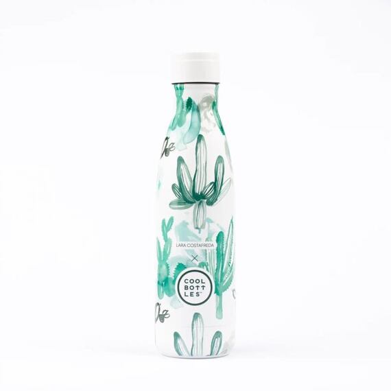 Termoska Cool Bottles XClusive! Watercolor Cactus třívrstvá 500 ml