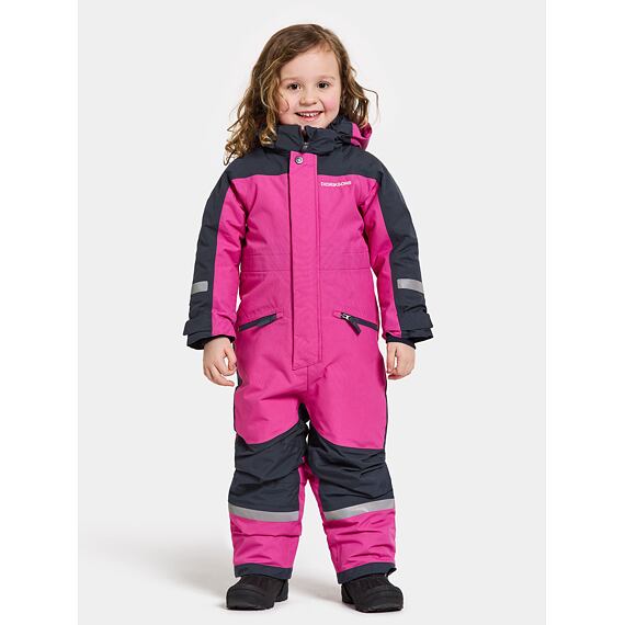 Dětská zimní kombinéza Didriksons Neptun K Cover plastic pink - ROSTOUCÍ