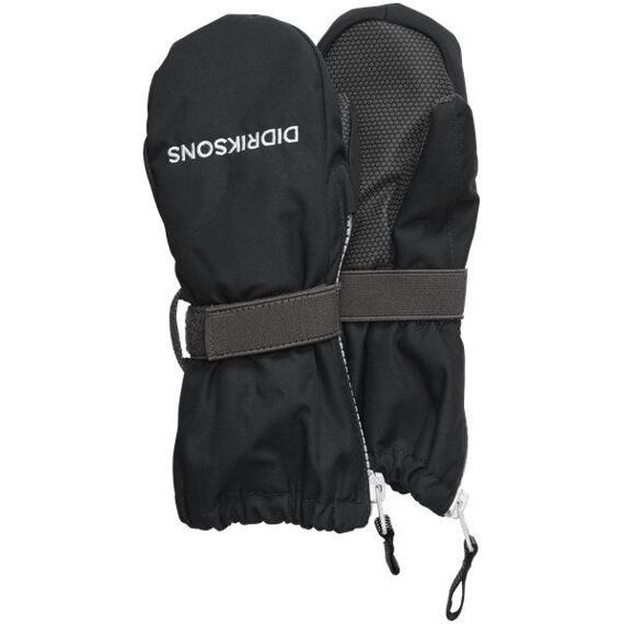Dětské zimní rukavice Didriksons Biggles Zip black - palčáky