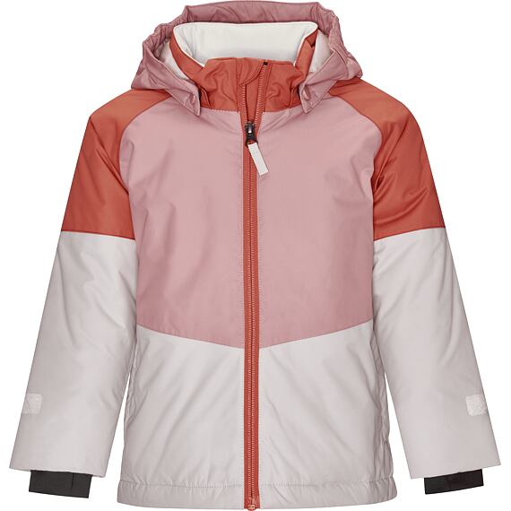 Dětská zimní bunda Playshoes Colour Block lightpink
