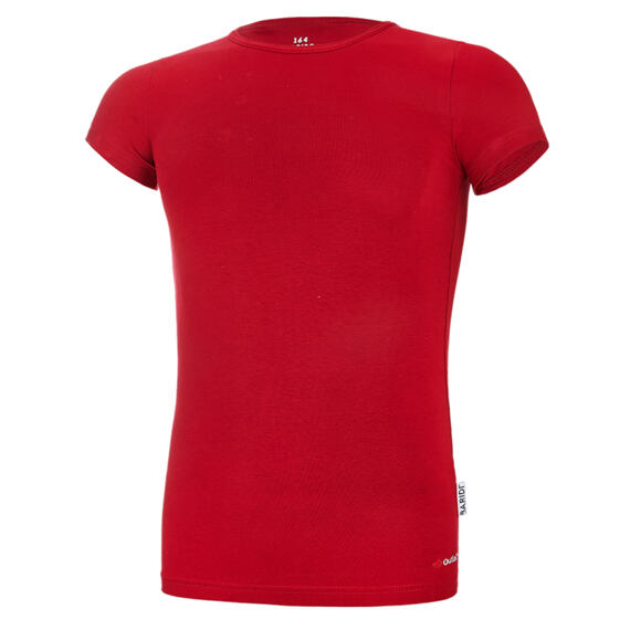 Dětské UV tričko BARIDI wear Outlast® Jr KR tenké - scarlet