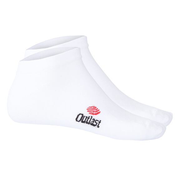 Kotníkové ponožky BARIDI wear Outlast® - bílé