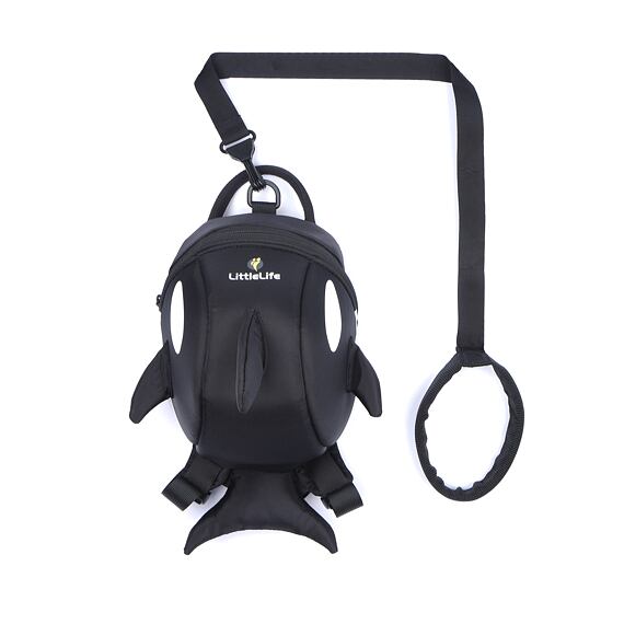 Dětský batoh s bezpečnostním vodítkem LittleLife orca 2 l
