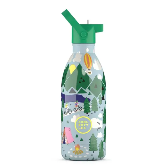 Dětská termoska Cool Bottles Kids 3D Outdoor adventure třívrstvá 500 ml