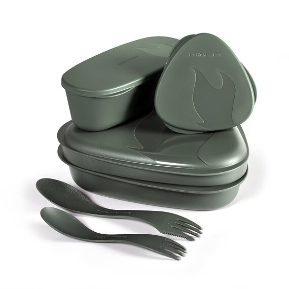 Cestovní svačinová sada Light my fire LunchKit 2.0 sagegreen