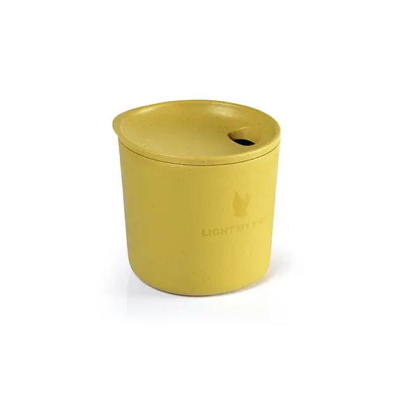 Kelímek s víčkem Light my fire MyCup´n Lid short mustyyelow 250 ml