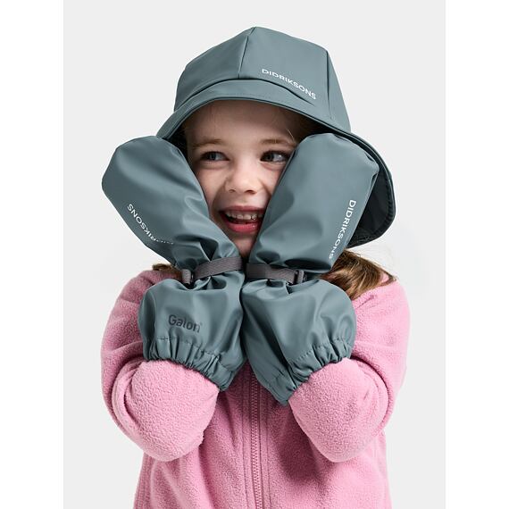 Dětské rukavice do deště Didriksons Glove 5 factory blue