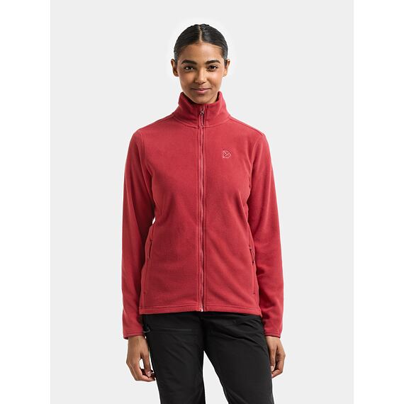 Dámská fleecová mikina Didriksons Viona spring red