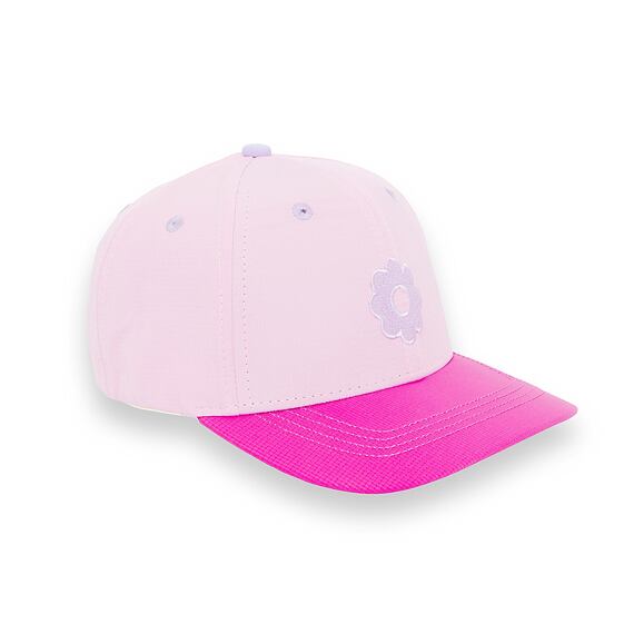 Dětská UV kšiltovka Kietla Iconik Baseball - Pink Flower
