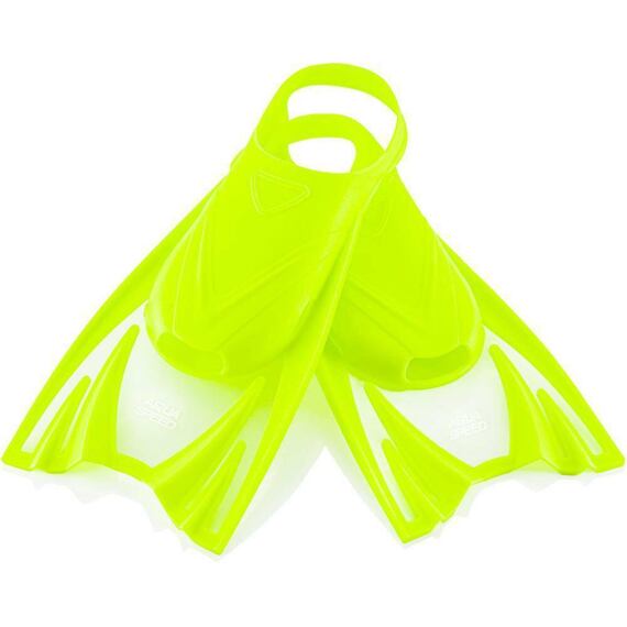 Dětské plavecké ploutve Aqua speed Frog fluo yellow
