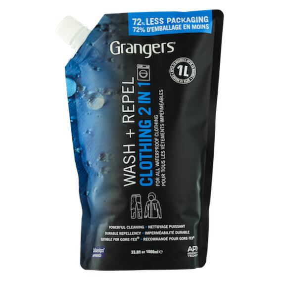 Prací a impregnační prostředek pro outdoorové oblečení Granger´s Wash + Repel Clothing 2in1 1000 ml