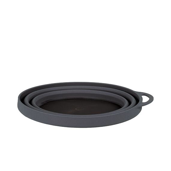 Skládací miska LifeVenture Silicon Ellipse FlexiBowl graphite
