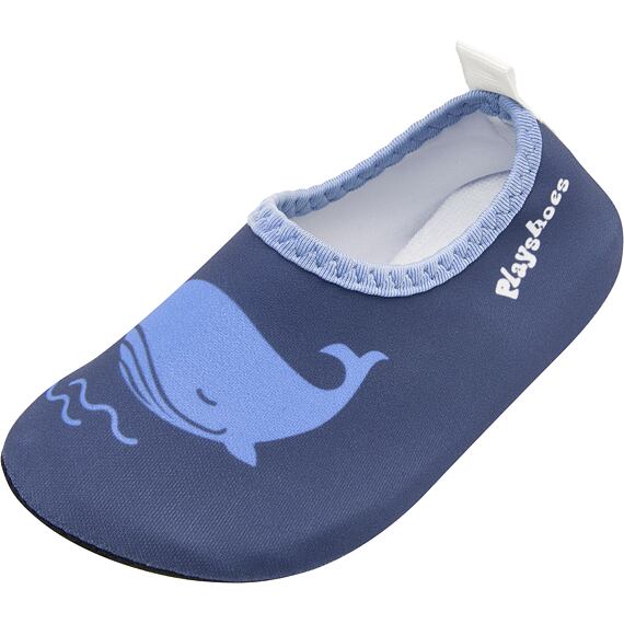 Dětské barefoot boty do vody Playshoes Velryba