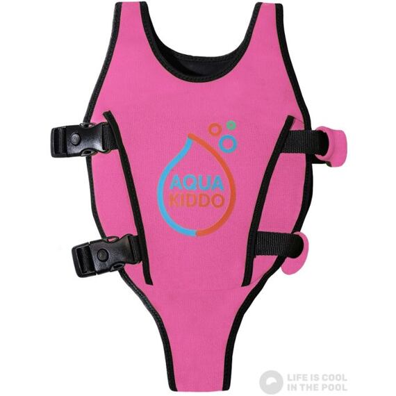 Dětská plavecká vesta AquaKiddo Swim Vest - pink