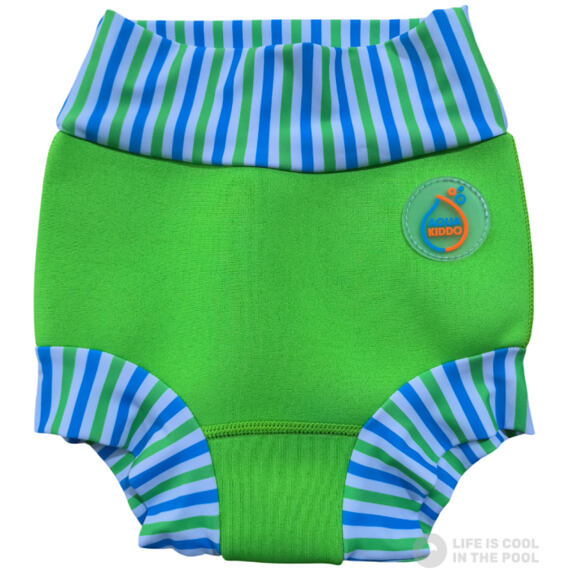 Dětské plenkové plavky AquaKiddo Swim Nappy neon green