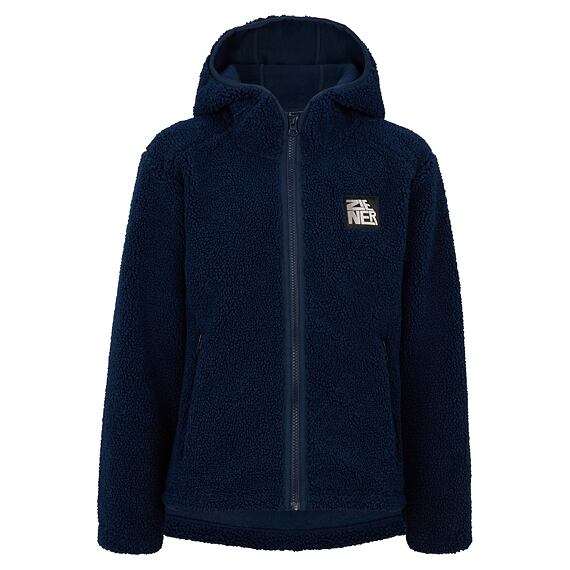 Dětská fleecová bunda Ziener Juha Jr - dark navy