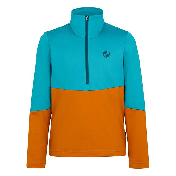 Dětská funkční mikina Ziener Jarps Jr - caramel glow